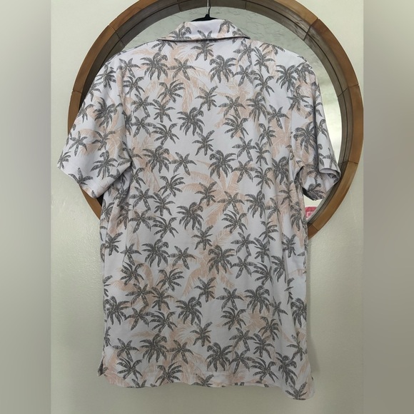 Travis Mathew Men’s Polo Palm Trees Size Small - Picture 4 of 4